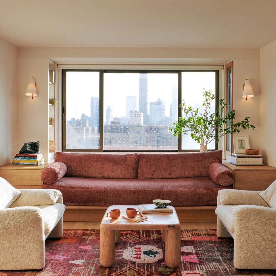 Cet appartement de Brooklyn de 650 pieds carrés a été agrandi pour un duo mère-fille