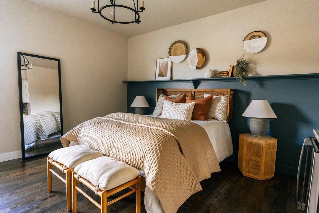 25 idées de murs d'accent de chambre à coucher