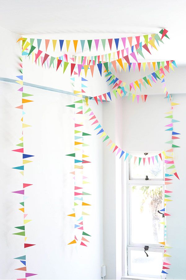 DIY Triangle Bunting