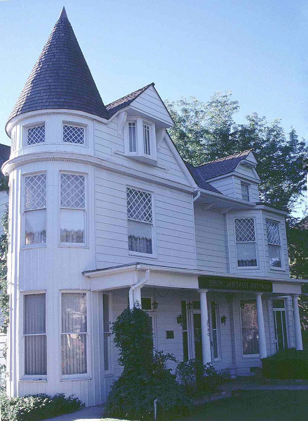 Photo de la maison Queen Anne à parois en aluminium