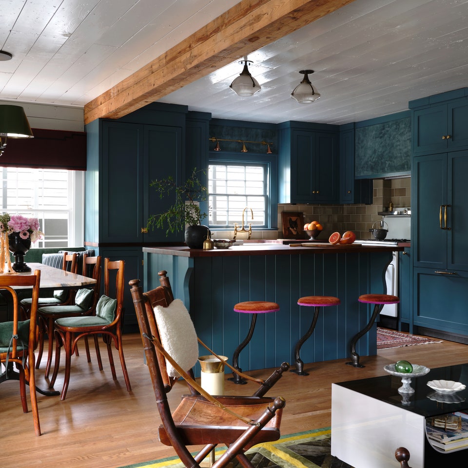 Ce bungalow d'Austin de 768 pieds carrés a un rafraîchissement cool et classique