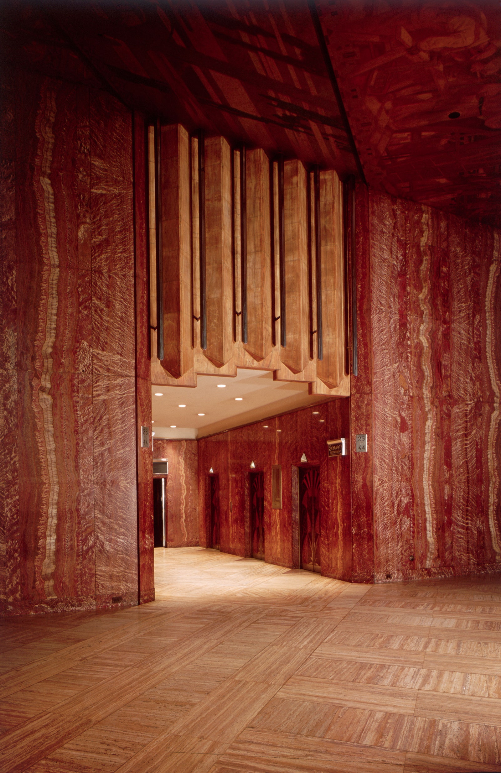 Hall Art Déco du Chrysler Building à New York